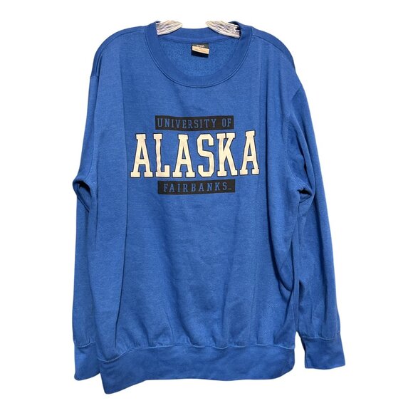 University Of Alaska Fairbanks Sweatshirt Women’s XXL/Mens XL - Picture 7 of 7